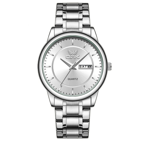 Fashionable Calendar Luminous Waterproof Quartz Watch