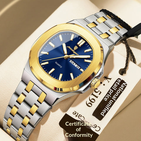 Ultra-thin Watch With Waterproof And Luminous Features