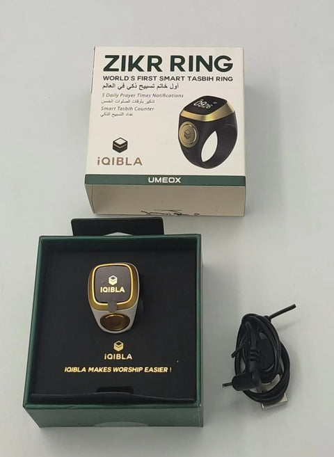 Zikr Ring – Digital Tasbeeh Counter Ring | Smart Tally Counter for Dhikr & Salah